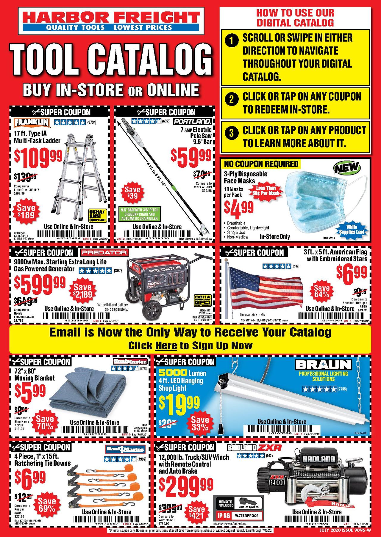 Harbor Freight Tools - July Catalog - 07/01/20 | us ...